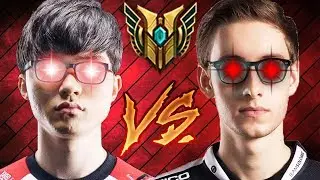 BJERGSEN VS FAKER | MIDLANE GODS | BEST MIDLANER ? | #LeagueOfLegends