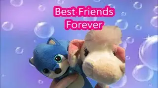 Plush Adventures - Baby Sonic and Webkinz Strawberry Cow