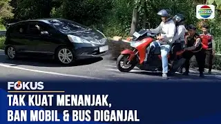 Wisatawan Membeludak, Puluhan Kendaraan Tak Kuat Menanjak di Jalur Sarangan Magetan | Fokus