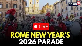 Rome New Year&rsquo;s Day Parade 2026 LIVE | Rome New Year Celebration 2026 | Rome News LIVE | N18G