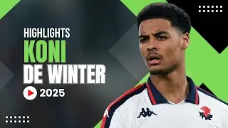 Koni De Winter - Skills & Highlight - 2024 - Genoa - Welcome AC Milan?
