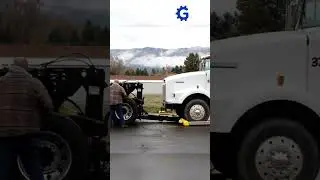 convert a conventional truck into a wrecker truck