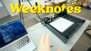 Plotter in, old studio out | Weeknotes Q4 Week Three