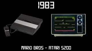 Gaming Through The Ages Phase 1 - 1983 - Mario Bros - Atari 5200