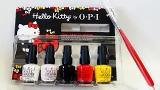 Hello Kitty Mini OPI 5 Pc Hello Kitty Friend Set Product Review