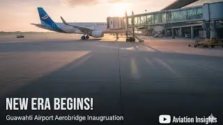 Guwahati International Airport (Lokpriya Gopinath Bordoloi Airport) showcasing its modern aerobridge
