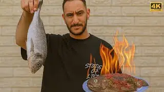 From River to Grill: Kurdish Style Fish BBQ in Iran || The Most Delicious River Fish BBQ in Iran