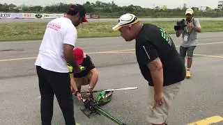 Tareq Alsaadi Thailand 2018 .. a bit high head speed with Goblin black thunder !!