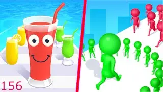 Juice Run Vs Circles Run - Android iOS Gameplay Walkthrough - Mobile Games - 156
