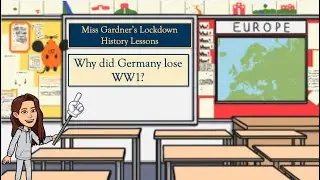 Why did Germany lose WW1?