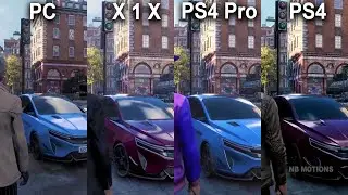 WATCH DOGS LEGION Graphics Comparison [ XBOX ONE X VS PC RTX 3080 / PS4 / PS4 Pro ] [ WATCH DOGS 3 ]