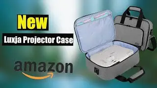 Luxja Projector Case, Projector Bag with Accessories Storage Pockets#amazon #alibaba #bag #bestbag.