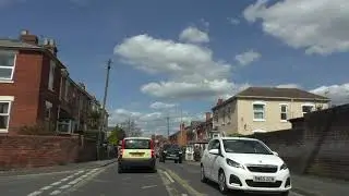 Driving On Sansome Street, Lowesmoor Terrace, Rainbow Hill & Astwood Road, Worcester, England