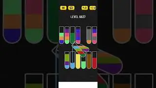 water sort puzzle level 6637