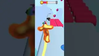 Satisfying funny gaming moment videos/satisfying videos/Blob runner 3D #73 #shorts
