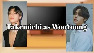 Tokyo Revengers react to Takemichi as Wooyoung