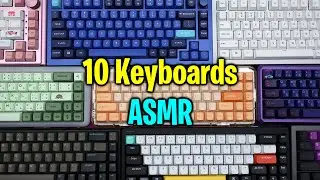 ASMR 10 Hour Lubed Keyboards with Fast Typing for Sleep Relaxing🌞 모두가 애타게 찾던 풀윤활 키보드 소리 모음집 키보드
