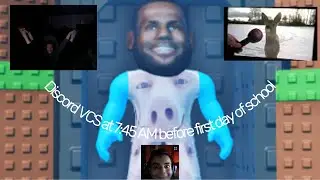 Discord VCS at 7:45 AM before the First Day of School | FUNNY MOMENTS