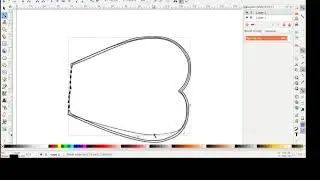 How to trace an outline of a shape in Inkscape