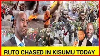 Wueh! Ground ni kubaya! Ruto rejected in Kisumu today by angry residents over lies and fake promises