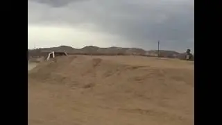 Awesome trophy kart jump