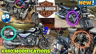 Harley-Davidson X440 Best Modification | Unique Side Box | Harley X440 Modified ❤️&zwj;🔥