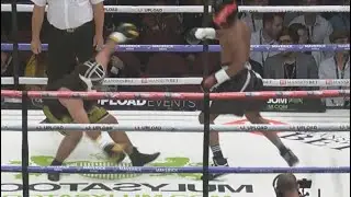 Halal Ham VS Jrezzy Jeremy last round win KSI VS LOGAN PAUL FIGHT HIGHLIGHTS