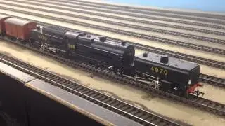 Heljan Garratt LMS 4970 YouChoos DCC Sound at EMRRC (Leaving Setup Yard)
