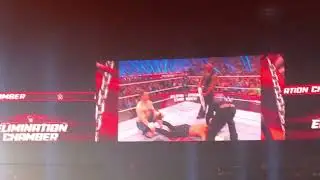 Phillip Gallant Watches John Cena Beat Up Cody Rhodes At Elimination Chamber Toronto