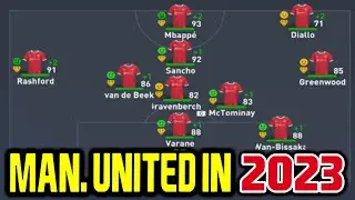 SPRINT TO GLORY: MAN UNITED in 2023 (81 C. RONALDO & 92 SANCHO)🔥 FIFA 22 Karrieremodus Career Mode