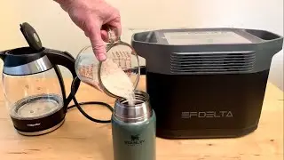 How To Cook Rice In A Thermos With A Solar Powered Battery