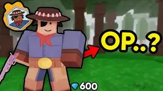 I Speedran With The NEW GUNSLINGER CLASS in 99 Nights in The Forest!