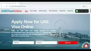 Apply UAE Visa Online For Philippines Nationals | Online UAE Visa Application | UAEVisaOnline.Center