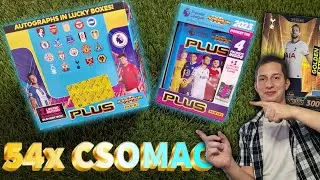 Panini Adrenalyn XL Premier League Plus 2023 Display + Fémdoboz | Bontás