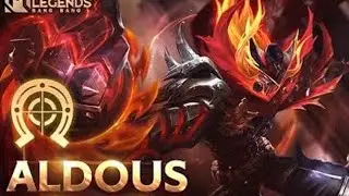 Rotasi Aldous Roamer 200 stack 5 menit #mobilelegends #aldous
