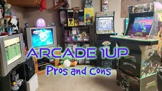 TMNT Arcade 1up and Street Fighter 2 Arcade 1up Pros and Cons!