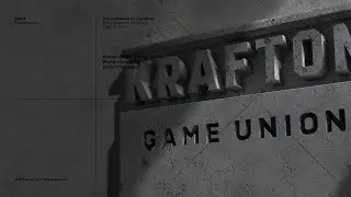 Krafton Game Union Brand eXperience Design