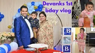 First Birthday Party of my Baby Boy | Devank's First Birthday | 24 July 2022