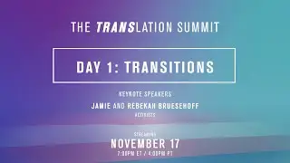 Transhood TRANSlation Summit | Day 1 &ndash; Keynote: Rebekah and Jamie Bruesehoff | HBO
