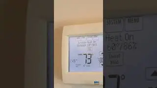 Winter Thermostat Setting Tips! ❄️ Best Winter Savings! #shorts