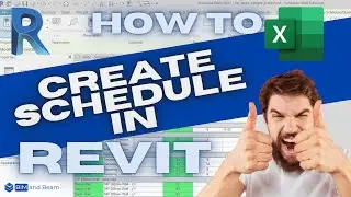 Create Schedule in Revit - The Advanced Tutorial