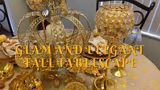 Glam And Elegant Fall Tablescape|Great Fall Entertaining Ideas|Budget Friendly Prices!!