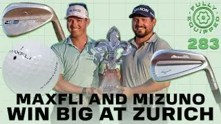 Mizuno and Maxfli secure a BIG WIN at the Zurich classic