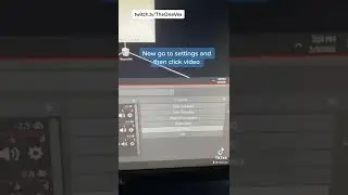 Как записывать короткие видео и видео для TikTok в OBS✅ Мой Twitch: TheOneVex#shorts #tiktok #fyp...