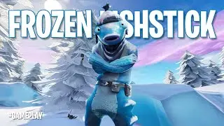 Gameplay Frozen Fishstick Skin | Frozen Series Outfit | Fortnite