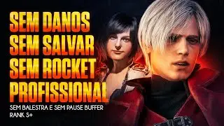 RE4 REMAKE PROFISSIONAL SEM DANOS, SEM ROCKETS E SEM SALVAR