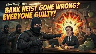 A Bank Heist Story Where Everyone Looks Guilty | Animated Moral Story | Elite Story Tales