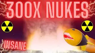 300x Nukes (Fireworks Playground) Roblox.