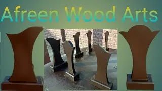 How to make in,trophy,MDF,deco,paint,polish
