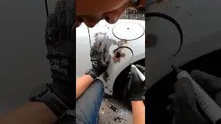 Exposing Rust Holes on a Porsche 911 GT3 | Real POV Car Restoration